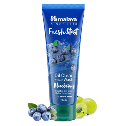 Himalaya Herbals Fresh Start Oil Clear Face Wash Blueberry, 100 ml