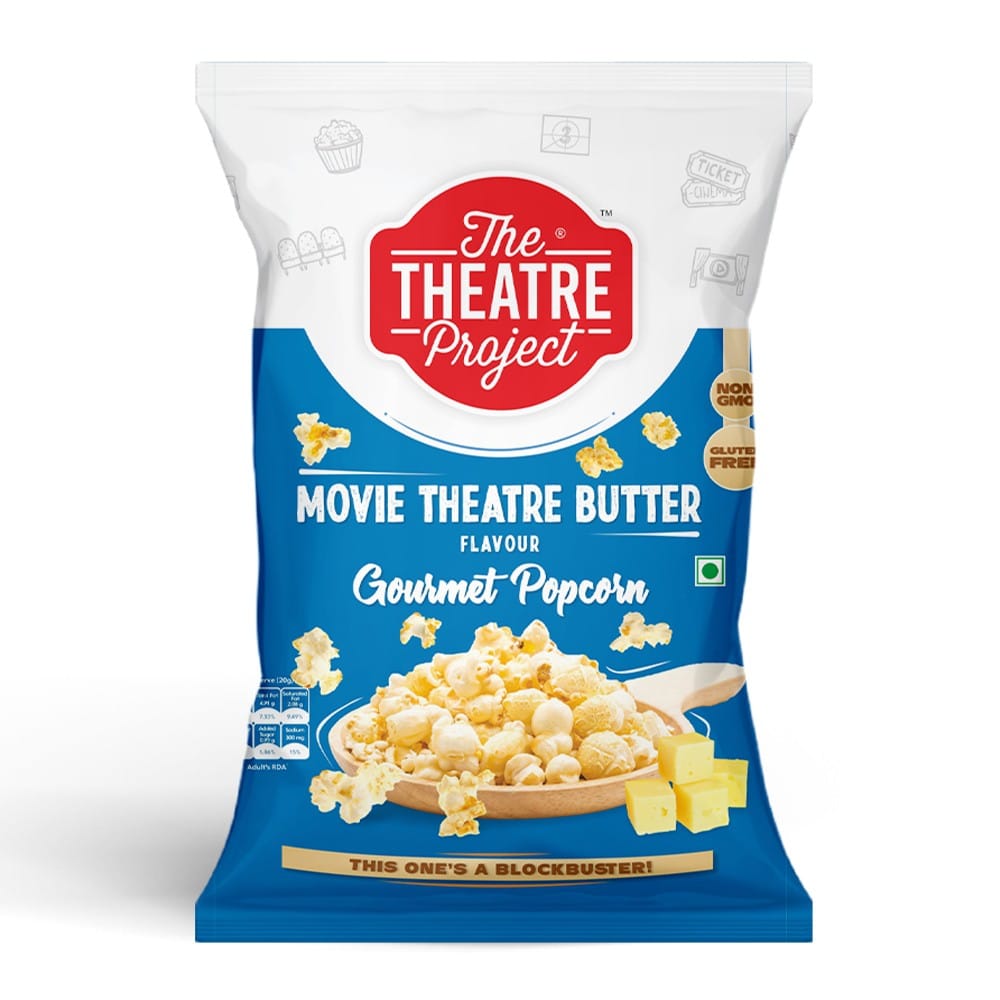 TTP Gourmet Movie Theatre Butter Popcorn - 27 gms