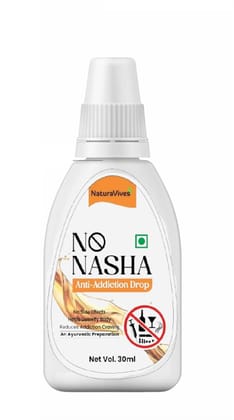 No Nasha Anti-Addiction Drops, Ayurvedic Preparation, 30ml