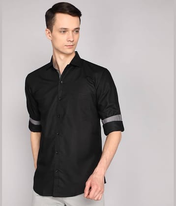 P&V CREATIONS Cotton Blend Regular Fit Solids Full Sleeves Men's Casual Shirt - White ( Pack of 1 )