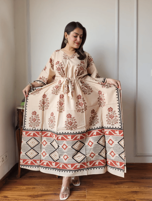 Summer Cotton Kaftan
