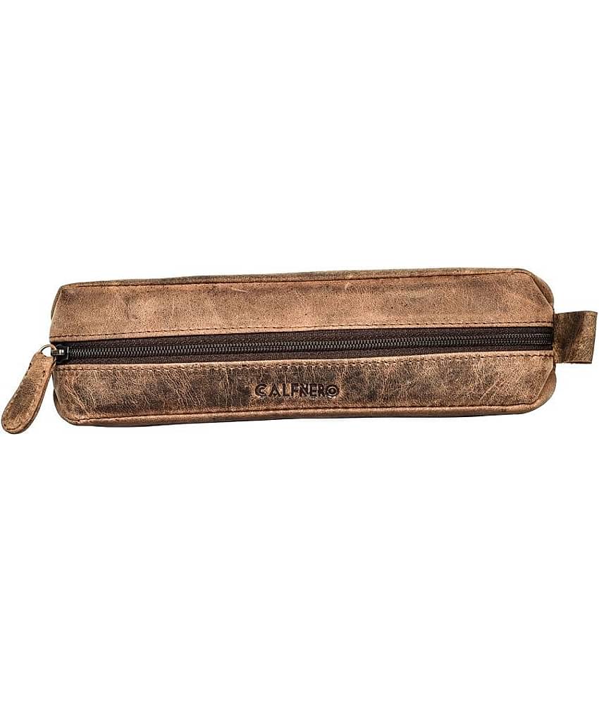 Calfnero Genuine Leather Pen Case