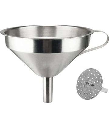 Dynore Silver Steel Strainer ( Pack of 1 )