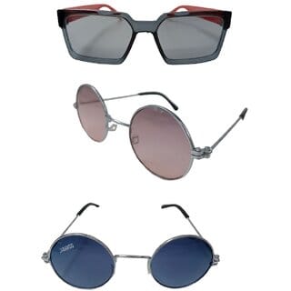 FOREVER 99 Kids Boy and Girls sunglasses U V protected combo pack of 3 Fit age 2-10 year