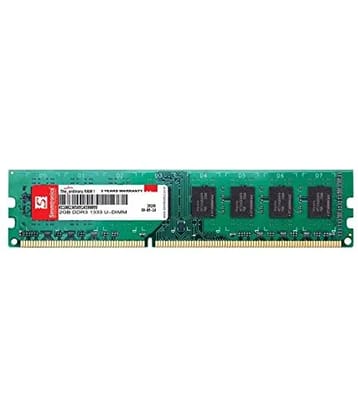 Simmtronics 2GB DDR3 Ram for Desktop 1333 Mhz