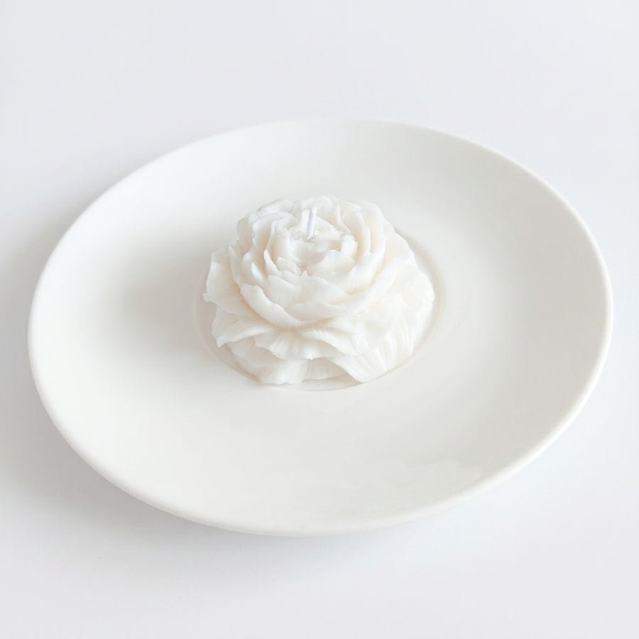 White Peony Soy Candle – Japanese Cherry Blossom Fragrance