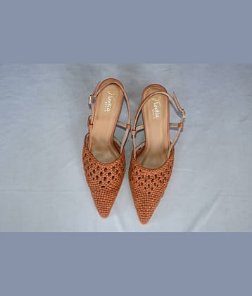 FREESIA STYLE - Tan Women's Sandal Heels