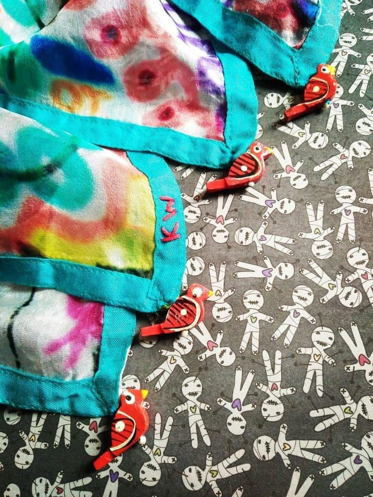 The Story of Waves ' Tabby Silk Stole