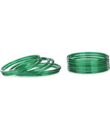 Somil - Green Bangle Set ( Pack of 1 )