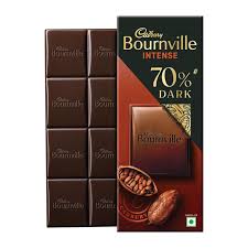 Cadbury Bournville Rich Cocoa 70 % Dark Chocolate Bars 80 GRAM