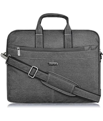 Lorem - Grey Textured Messenger Bag