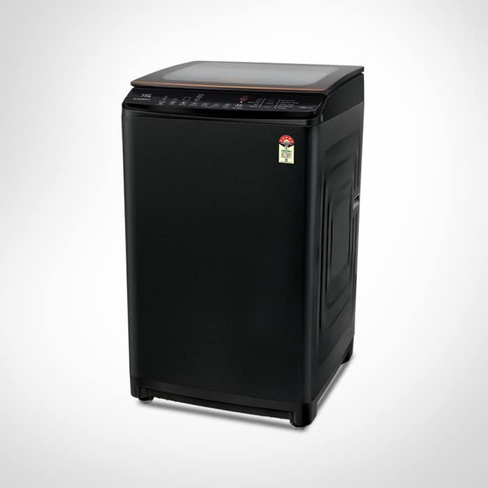 Voltas Beko 6.5 Kg Fully Automatic, Inverter, Top Load Washing Machine (WTL65VPBGX, Black),Fountain Wash Voltas Beko 6.5 Kg Fully Automatic, Inverter, Top Load Washing Machine (WTL65VPBGX, Black),Fountain Wash - Black