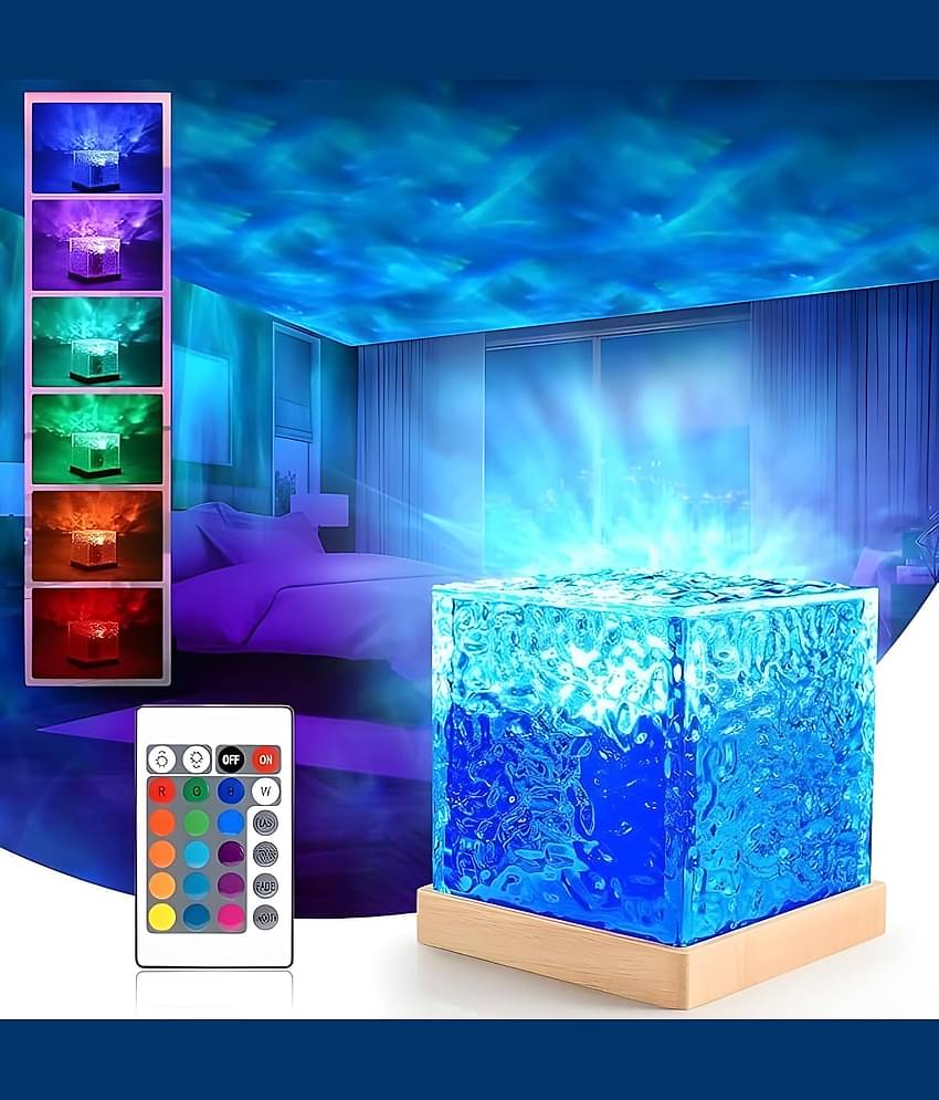 Bhavyta Multicolor Night Lamp ( Pack of 1 )