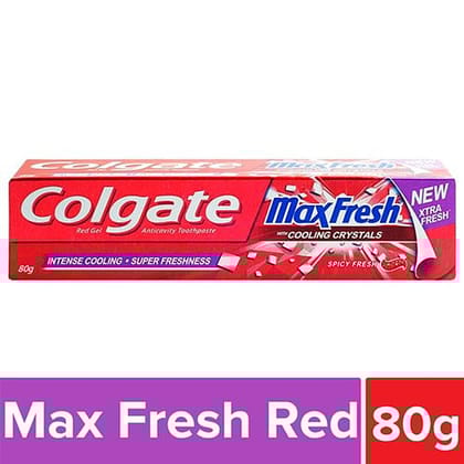 Colgate Maxfresh Red Tooth Paste, 80 gm Colgate Maxfresh Red Tooth Paste, 80 gm