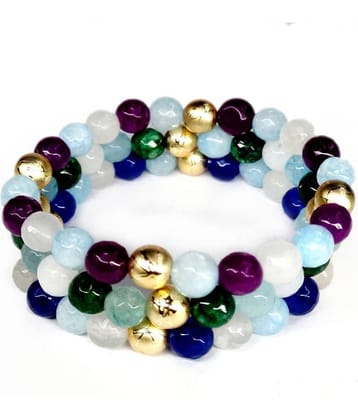DAIVYA WELLNESS - Multicolor Bracelet ( Pack of 3 )