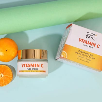 Dermease Vitamin C Glow Face Cream for Bright & Smooth Skin Dermease Vitamin C Glow Face Cream for Bright & Smooth Skin