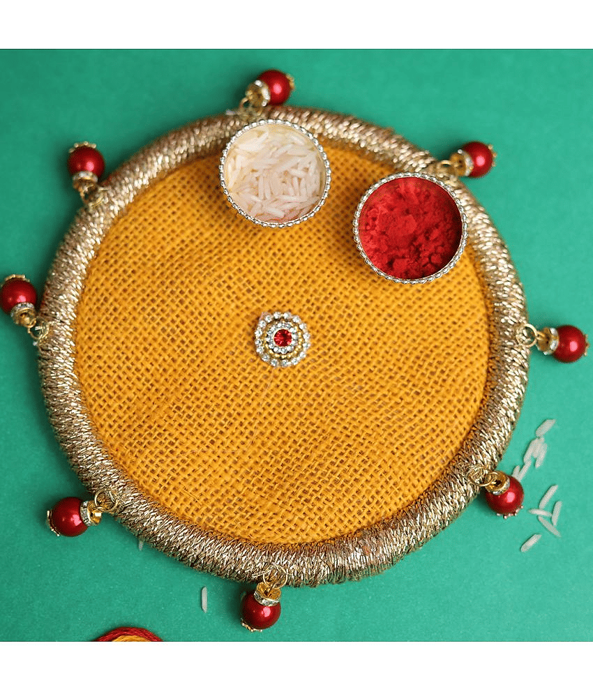 Ros - Pooja Thali ( Pack of 2 )