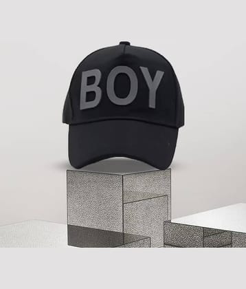 Alamos Pack of 1 Cotton Blend Men's Cap ( Black )