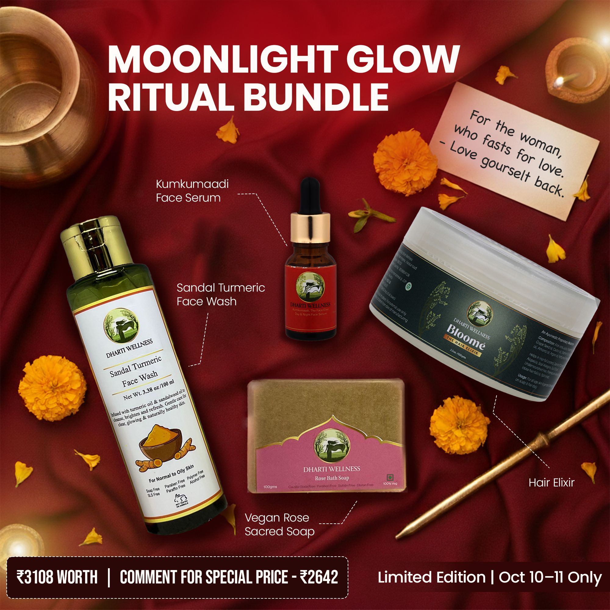 Moonlight Glow Ritual Bundle - Karva Chauth Special Edition