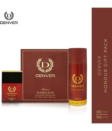 Denver Honour Gift Set - Deo(165ML) + Perfume(60ML)