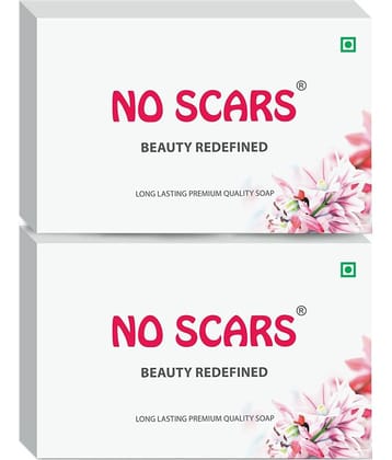 No Scars - Skin Whitening Bathing Bar for All Skin Type ( Pack of 2 )