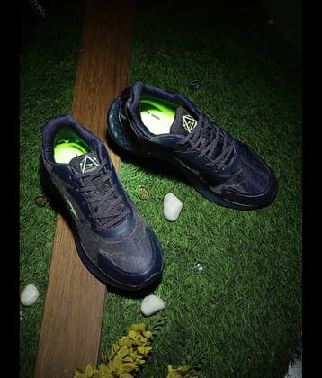 ASIAN ASIAN-WINGS Dark Grey Men's Sports Running Shoes