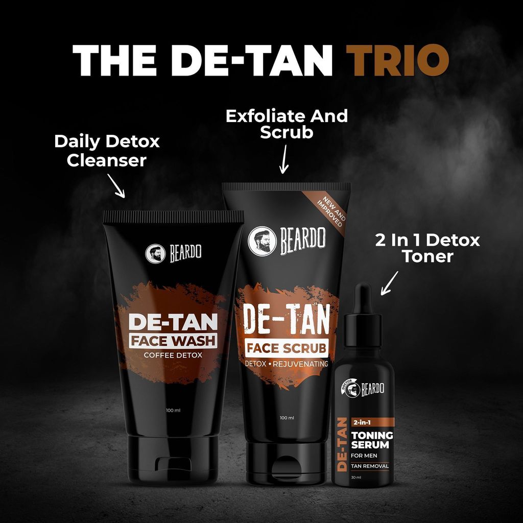 Beardo De-Tan skin-care Trio
