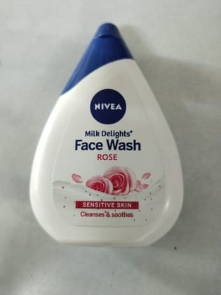 Nivea milk delights rose face wash 