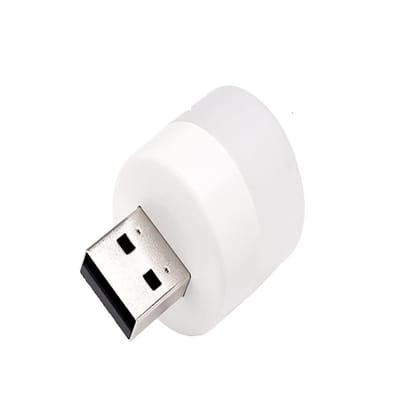 Mini USB LED Light Flexible & Portable USB Ambient Night Light Bulb for Bedroom, Bathroom, Kitchen & Car (White) Mini USB LED Light Flexible & Portable USB Ambient Night Light Bulb for Bedroom, Bathroom, Kitchen & Car (White)