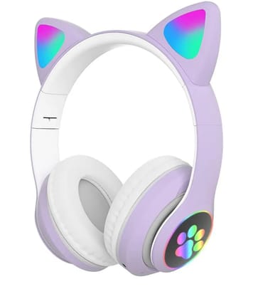 Cat Ear Headphones | Wireless Cat Headphones-Pink