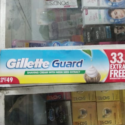Gillette guard shaving cream 