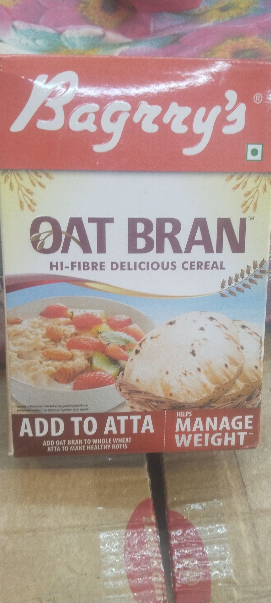 Begarry oat bran hi fiber 