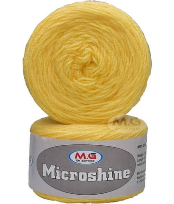 Microshine Dark Cream (200 gm)  Wool Hank Hand knitting wool / Art Craft soft fingering crochet hook yarn, needle knitting yarn thread dye T JA