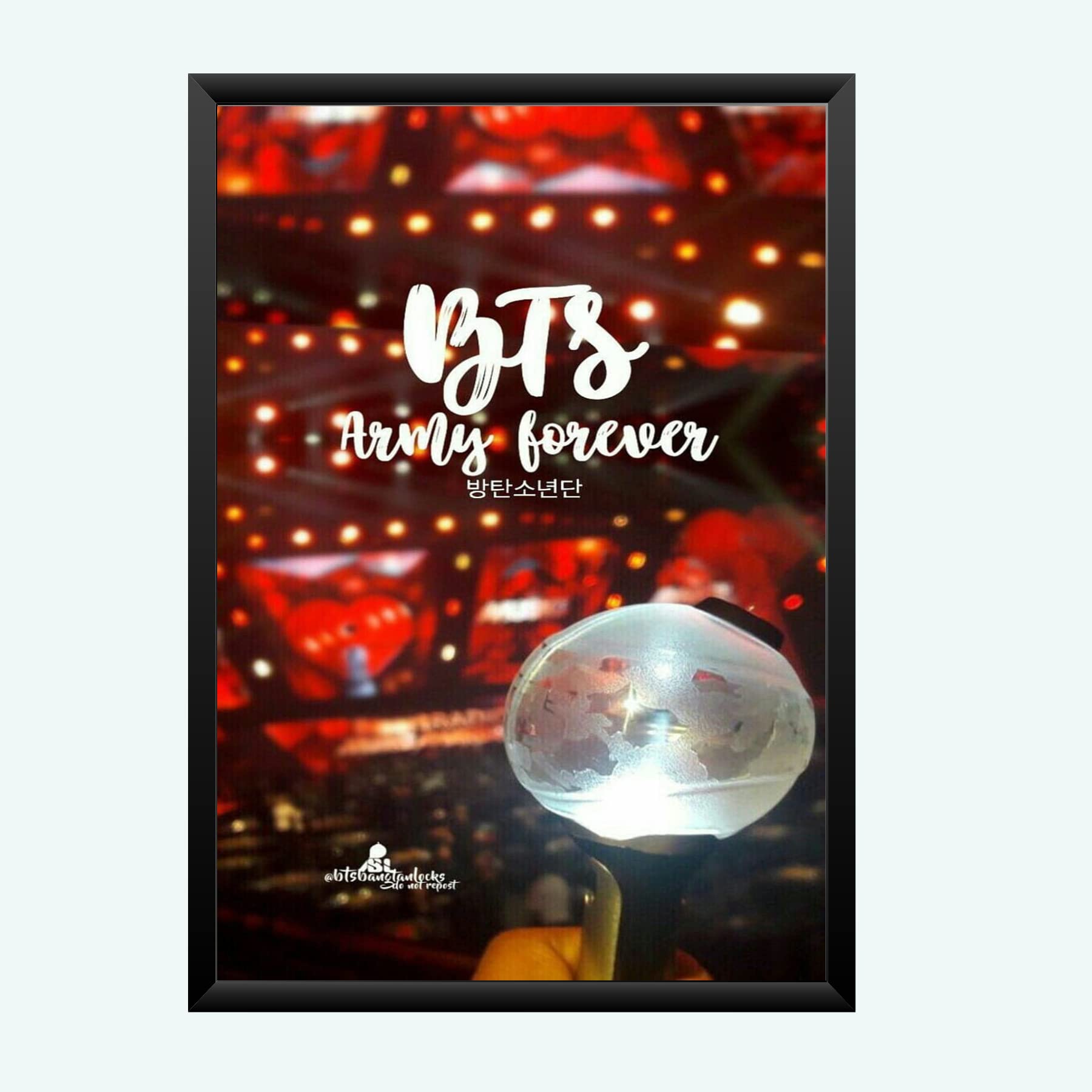 Nokkes Bts Army Bangtan Boy V suga J-Hope Jungkook Jin Jimin Rm 8X12 Inch Size Photo Frame Photo Home Office_bts2_44