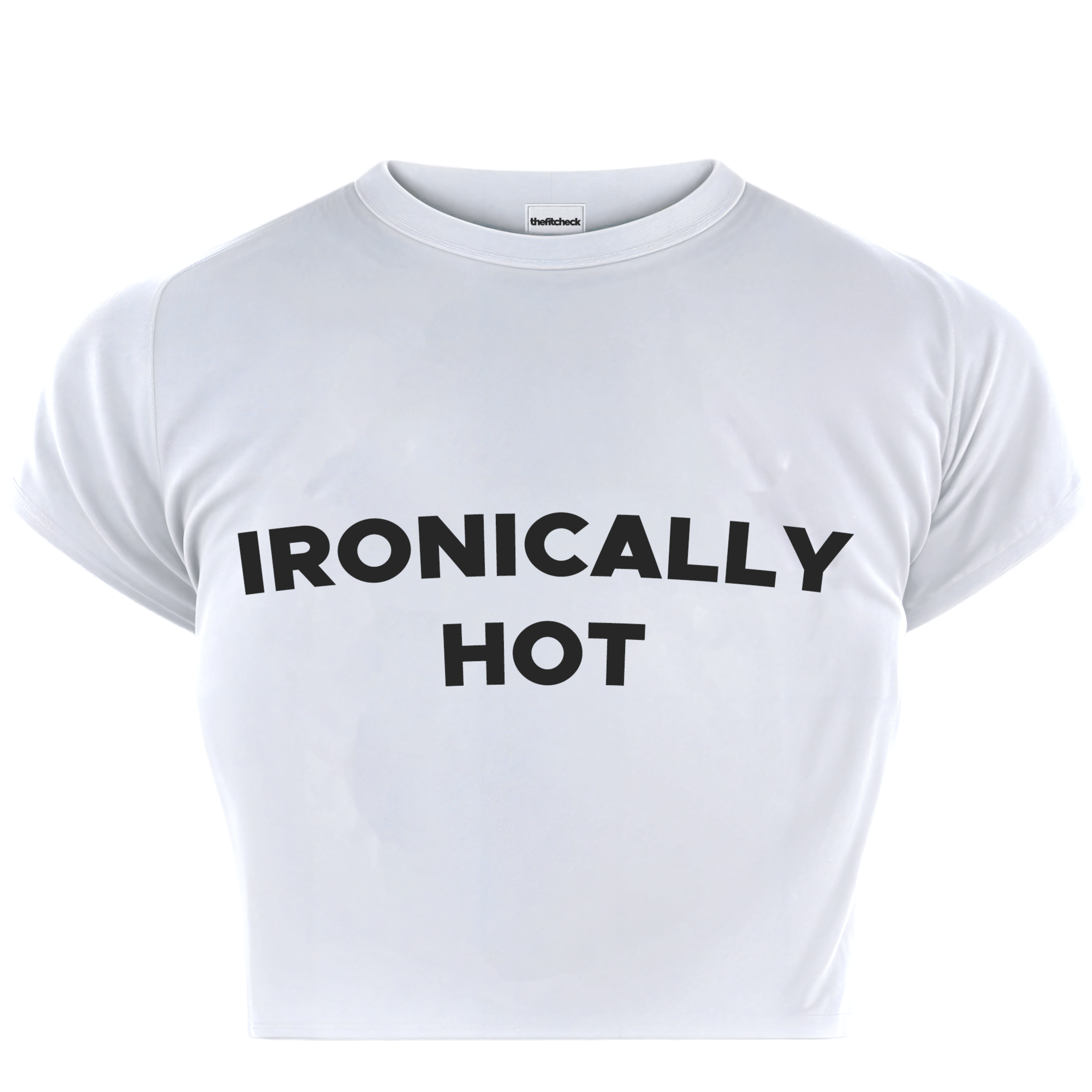 IRONICALLY HOT BABY TEE-XS
