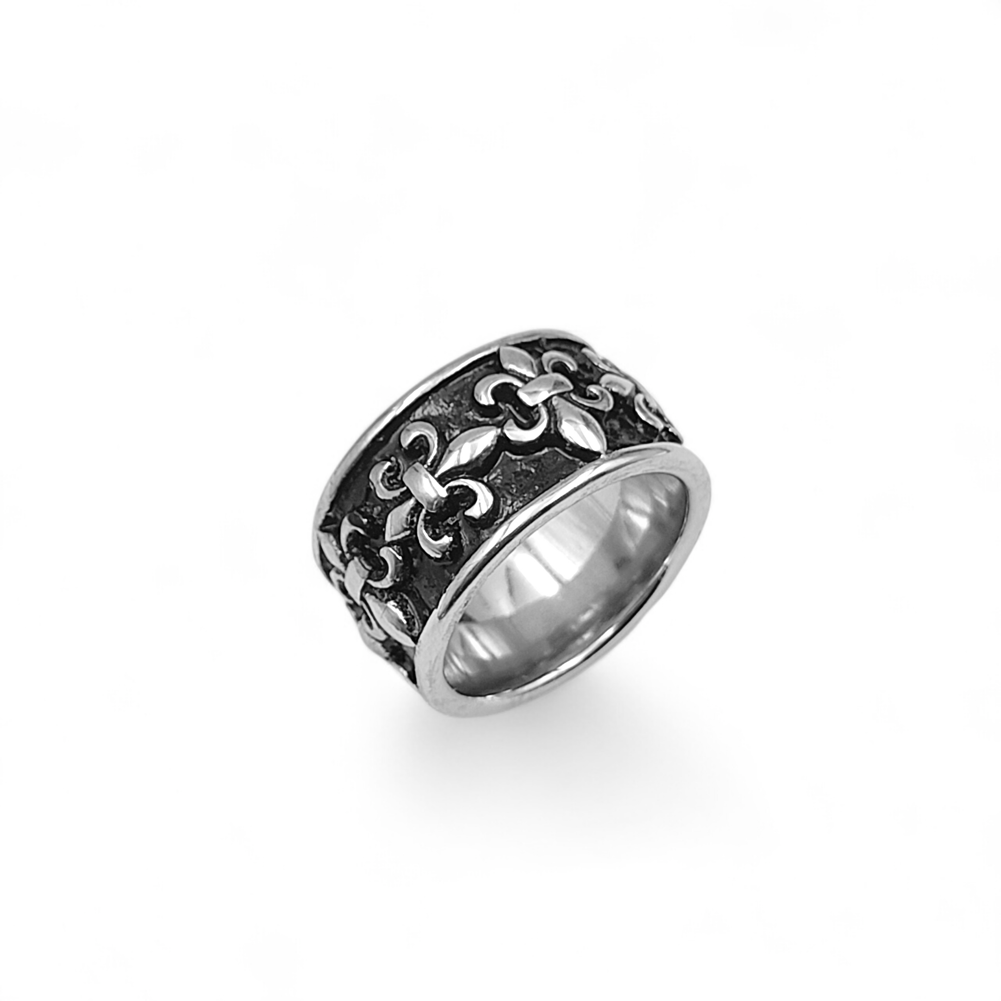 Fleur De Lis Ring-9