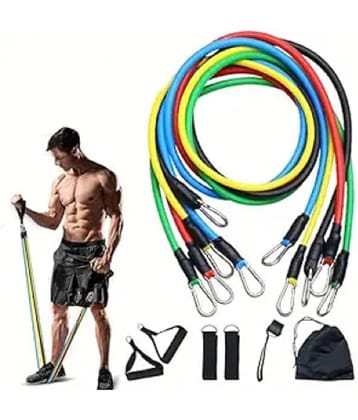 Fitness Scout Rubber Resistance Band + Wrist Support 7-10 kg