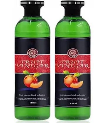 WRIXTY Fruit Vinegar Hair Dye Gel Black Instant Smooth Shiny Hair Natural Finish Easy Apply Long Lasting