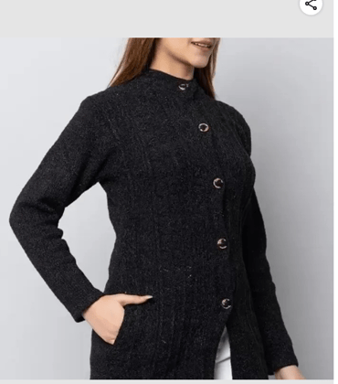 ColorChakra Womens long sweater cardigan for winters sweter for women ladies coa