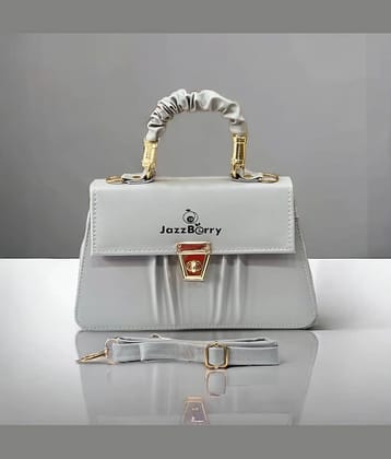 Jazzberry Light Grey PU Sling Bag