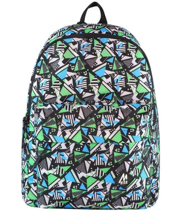 MIKE 18 Ltrs Blue Polyester College Bag - Blue