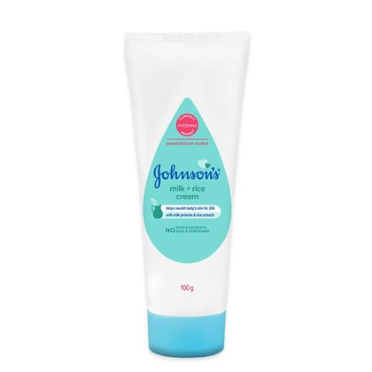 JOHNSONS MILK+RICE CREME 100G
