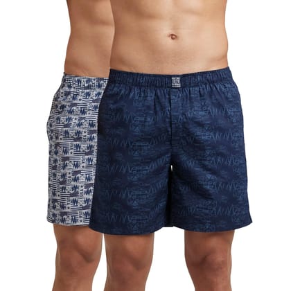 Jockey Men's Super Combed Mercerized Cotton Woven Printed Boxer Shorts with Side Pockets | Pack of 2 Colors & Prints May Vary |_Style_US57_Navy Nickle_XL Jockey Men's Super Combed Mercerized Cotton Woven Printed Boxer Shorts with Side Pockets | Pack of 2 Jockey Men's Super Combed Mercerized Cotton Woven Printed Boxer Shorts with Side Pockets | Pack of 2 Colors & Prints May Vary |_Style_US57_Navy Nickle_XL Jockey Men's Super Combed Mercerized Cotton Woven Printed Boxer Shorts with Side Pockets | Pack of 2