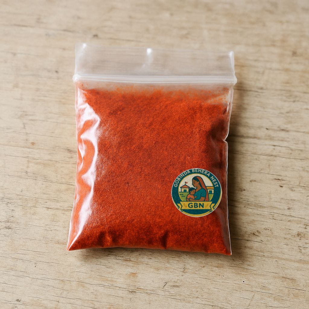 Gobinda Behera Nest's premium red chilli powder