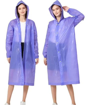 Infispace PVC Long Raincoat - Multi Color