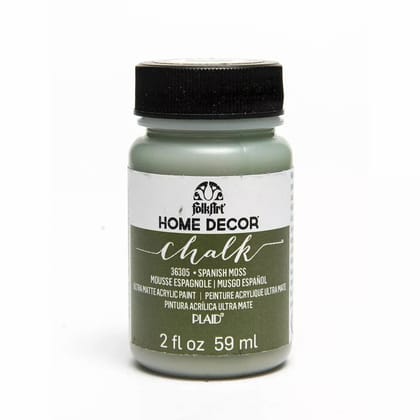 FolkArt Home Decor Chalk Paint - Spanish Moss 2 oz