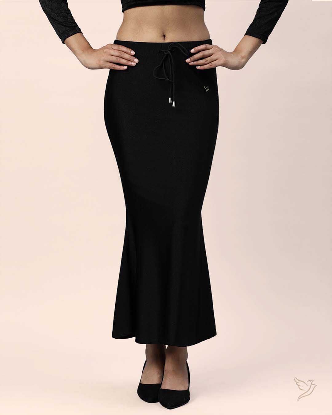 Saree Shaper - Black Pearl-S / Black Pearl / Regular -Upto 5'4