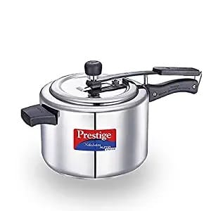 Prestige Nakshatra Alpha Svachh Stainless Steel Spillage Control Pressure Cooker 5 L (Silver) Prestige Nakshatra Alpha Svachh Stainless Steel Spillage Control Pressure Cooker 5 L (Silver)