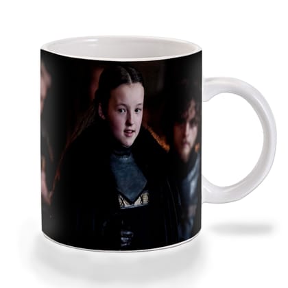 Multicolor Game Of Thrones Lady Lyanna Mormont Ceramic Mug