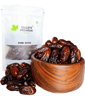 Valleys Premium Irani Rabbi Dates (Khajoor) 400 Grams
